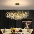 GobekUsa Crystal Pendant Chandelier LED Lighting for Luxury Modern Interior Decoration