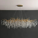 GobekUsa Crystal Pendant Chandelier LED Lighting for Luxury Modern Interior Decoration