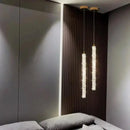 GobekUsa Crystals Pendant Lights: Modern Dimmable Chandelier for Luxury Living Room, Dining, Bedroom