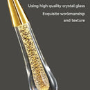 GobekUsa Crystal Raindrop Pendant Lights - Elegant LED Foyer Chandeliers for High Ceilings