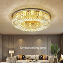 GobekUsa Crystal Ring LED Ceiling Lamp for Modern Luxury Living