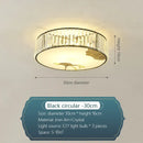 GobekUsa Crystal Round Ceiling Light - Modern Warm Bedroom Atmosphere