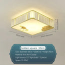 GobekUsa Crystal Round Ceiling Light - Modern Warm Bedroom Atmosphere
