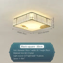 GobekUsa Crystal Round Ceiling Light - Modern Warm Bedroom Atmosphere