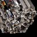 GobekUsa Crystal Round Ceiling Lights: Champagne/Clear Stainless Steel Design for Luxe Spaces