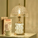 GobekUsa Crystal Table Lamp Dimmer Remote Control Modern Creative Light Luxury Bedside