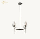 GobekUsa Crystal Tulip Chandelier Pendant Light Living Room Dining Bedroom Luxury Glass Lighting