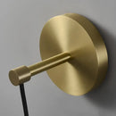 GobekUsa Crystal Wall Lamp: Modern Golden Light Fixture for Living Room and Bedroom