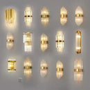 GobekUsa Crystal Wall Lamp: Modern Luxury for Living Room, Bedroom, and Aisle