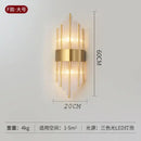 GobekUsa Crystal Wall Lamp: Modern Luxury for Living Room, Bedroom, and Aisle