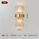GobekUsa Crystal Wall Lamp: Modern Luxury for Living Room, Bedroom, and Aisle