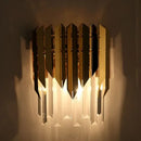 GobekUsa Crystal Wall Lamp: Wireless Charging Light for Bedroom, Aisle, Staircase