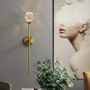 GobekUsa Crystal Wall Lamp: Modern Light Luxury LED Fixture for Bedroom, Living Room & TV Background
