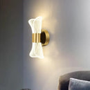 GobekUsa Crystal Wall Lamp for Bedroom Living Room Aisle Lighting