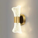 GobekUsa Crystal Wall Lamp for Bedroom Living Room Aisle Lighting