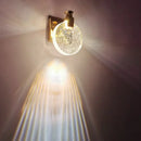 GobekUsa Crystal Wall Lamp: Modern Bedside Sconce for Bedroom, Living, Dining, Makeup