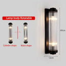 GobekUsa Crystal Wall Lamp: Modern Minimalist Luxury LED Lights for Living Room, Bedroom & Aisle