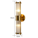 GobekUsa Crystal Wall Lamp: Modern Minimalist Luxury LED Lights for Living Room, Bedroom & Aisle
