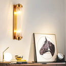 GobekUsa Crystal Wall Lamp: Modern Minimalist Luxury LED Lights for Living Room, Bedroom & Aisle