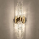 GobekUsa Crystal Wall Lamp: Modern & Simple Living Room Light for Corridor & Bedside