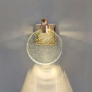 GobekUsa Crystal Wall Lamp LED Modern Glass Gold Luxury Lighting