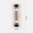 GobekUsa Crystal Wall Lamp for Modern Light Luxury Living Room, Bedroom, and Dining Area