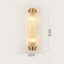 GobekUsa Crystal Wall Lamp for Modern Light Luxury Living Room, Bedroom, and Dining Area