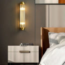 GobekUsa Crystal Wall Lamp for Modern Light Luxury Living Room, Bedroom, and Dining Area