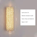 GobekUsa Crystal Wall Lights Sconce for Bedroom Foyer Bedside Aisle.