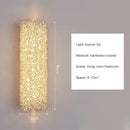 GobekUsa Crystal Wall Lights Sconce for Bedroom Foyer Bedside Aisle.