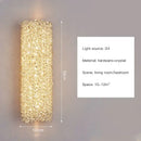 GobekUsa Crystal Wall Lights Sconce for Bedroom Foyer Bedside Aisle.