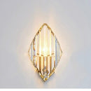 GobekUsa Crystal Wall Sconce Light: Modern Luxury Luminaire for Living Room, Bedroom, Hotel Hallway
