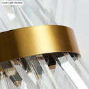 GobekUsa Modern Gold X-Shaped Wall Sconce with K9 Crystal - Bedroom Wall Mount Lamp