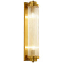 GobekUsa Crystal Wall Sconce Lamp for Living Room Bedside Decor Glass Gold Lighting