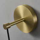 GobekUsa Crystal Wall Sconce Light - Modern Golden Nordic LED Fixture for Living Room