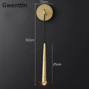 GobekUsa Crystal Water Drop Wall Sconce for Bathroom & Bedroom, Gold LED Mirror Light