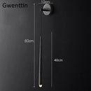 GobekUsa Crystal Water Drop Wall Sconce for Bathroom & Bedroom, Gold LED Mirror Light