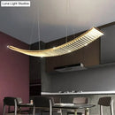 GobekUsa Shopia - Luxury Arch Crystal Suspension Chandelier - Modern Lighting Design