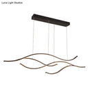 GobekUsa LED Metal Pendant Light for Open Kitchen - Sleek & Simple Island Lighting Fixture