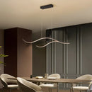 GobekUsa LED Metal Pendant Light for Open Kitchen - Sleek & Simple Island Lighting Fixture