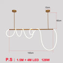 GobekUsa 360° Luminous LED Pendant Lights: Modern & Stylish Indoor Hanging Lamp for Living Room & Restaurant