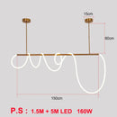 GobekUsa 360° Luminous LED Pendant Lights: Modern & Stylish Indoor Hanging Lamp for Living Room & Restaurant