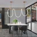 GobekUsa 360° Luminous LED Pendant Lights: Modern & Stylish Indoor Hanging Lamp for Living Room & Restaurant