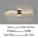 GobekUsa LED Wall Lamp: Modern Long Line Design for Living Room, Bedroom, Hallway, Indoor Lighting