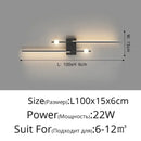GobekUsa LED Wall Lamp: Modern Long Line Design for Living Room, Bedroom, Hallway, Indoor Lighting