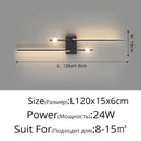 GobekUsa LED Wall Lamp: Modern Long Line Design for Living Room, Bedroom, Hallway, Indoor Lighting