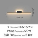 GobekUsa LED Wall Lamp: Modern Long Line Design for Living Room, Bedroom, Hallway, Indoor Lighting