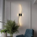 GobekUsa LED Wall Lamp: Modern Long Line Design for Living Room, Bedroom, Hallway, Indoor Lighting