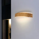 GobekUsa Modern Gold Curved LED Wall Lamp with 2 Lights for Living Room - Metal Wall Mount Lighting