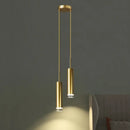 GobekUsa Gold Modern LED Bedroom Spotlight Chandelier